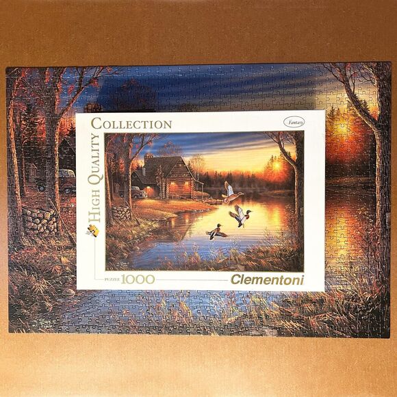 Clementoni High Quality Collection Autumn Retreat 1000 Piece Puzzle - Complete - Picture 3 of 8